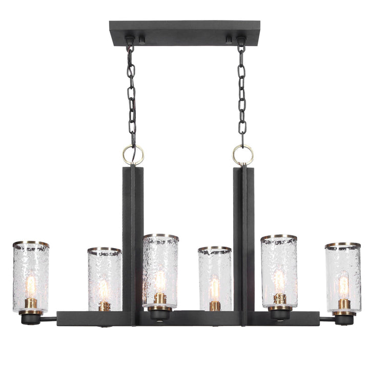 Jarsdel 6 Light Industrial Island Light