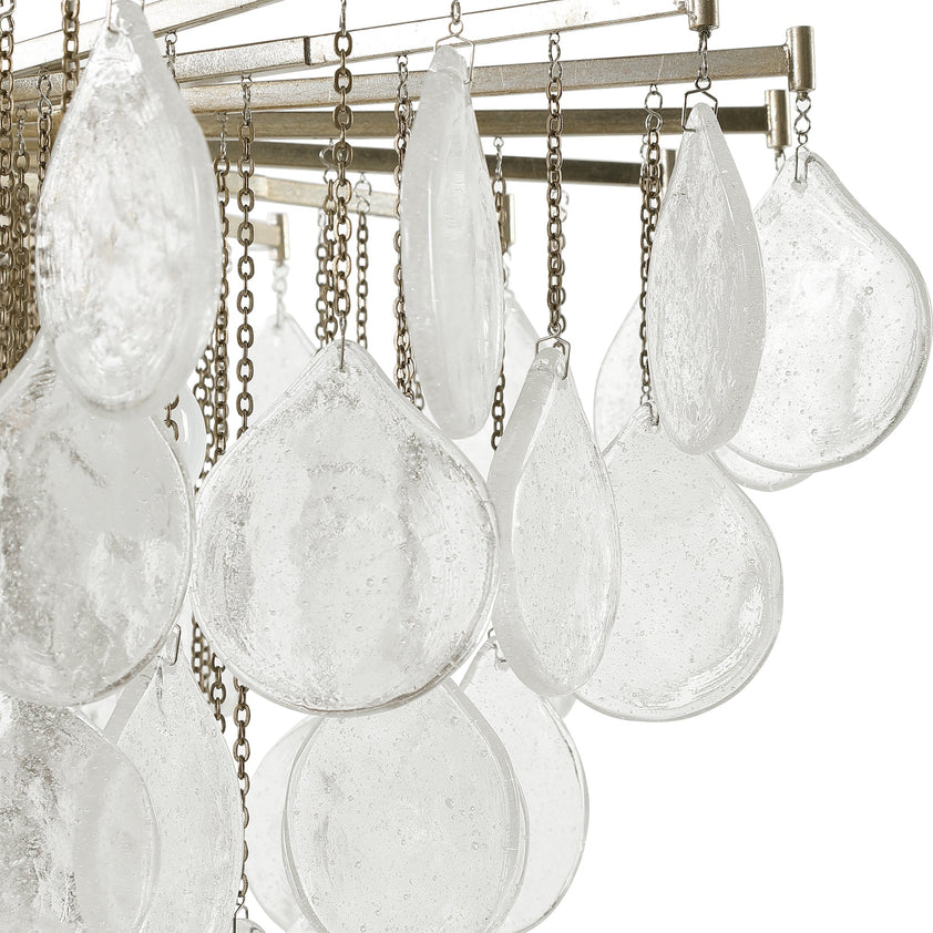 Goccia 6 Light Tear Drop Glass Pendant