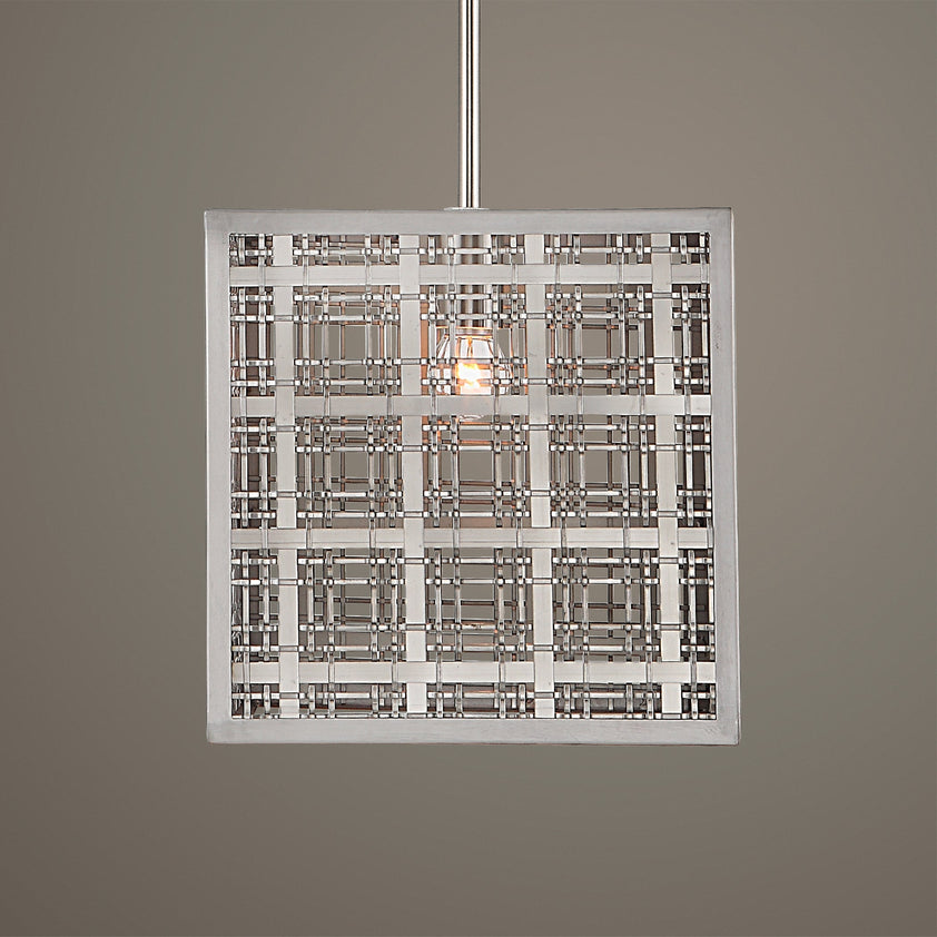 Pendleton 1 Light Nickel Pendant