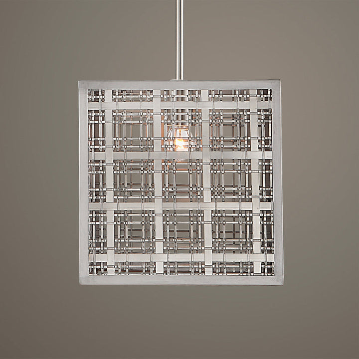 Pendleton 1 Light Nickel Pendant