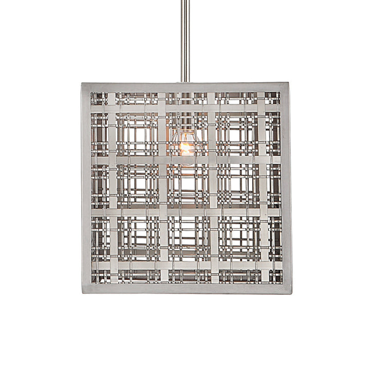 Pendleton 1 Light Nickel Pendant