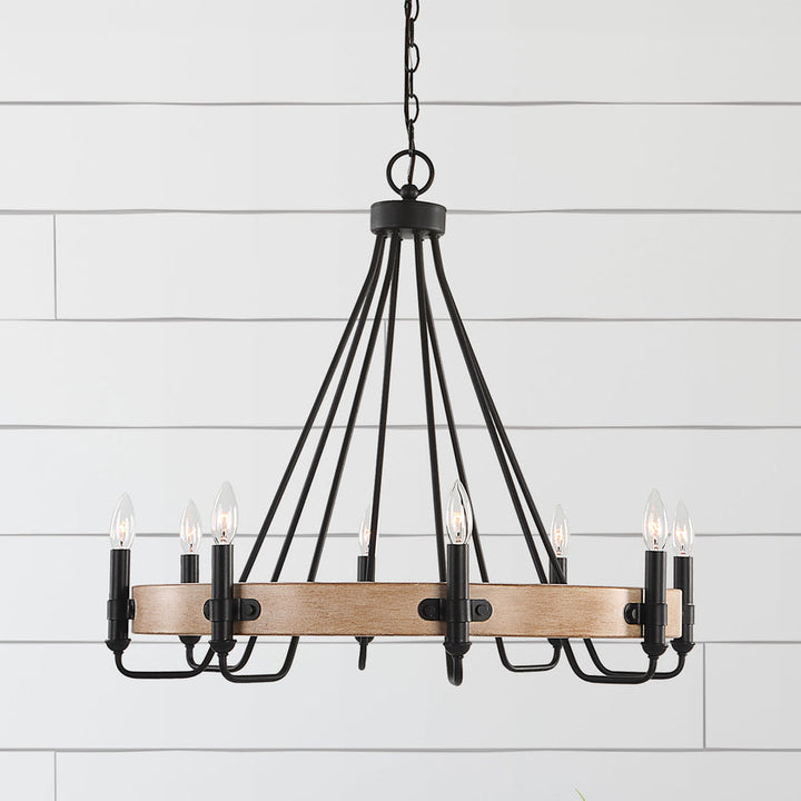 Deschutes 8 Light Farmhouse Chandelier