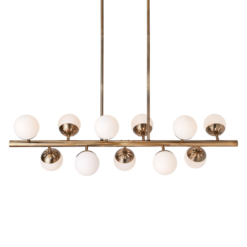 Droplet 11 Light Linear Chandelier