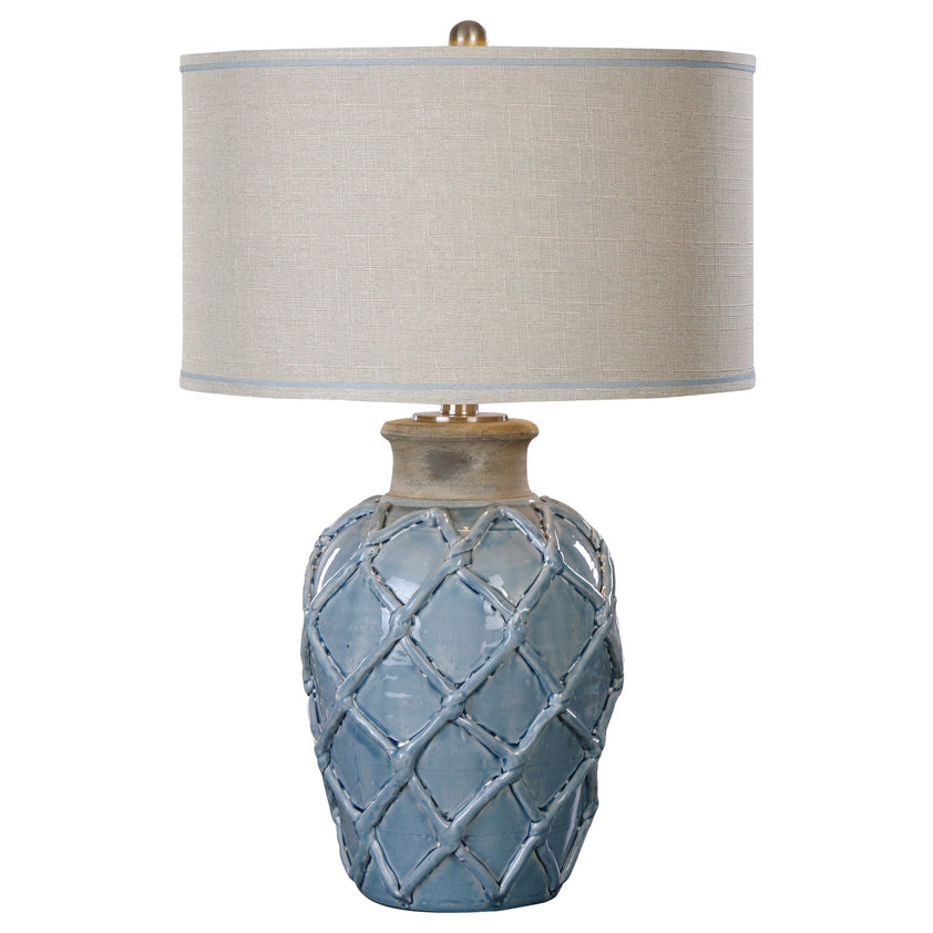 Parterre Pale Blue Table Lamp