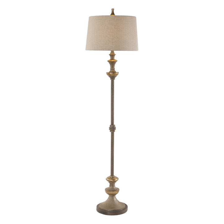 Vetralla Silver Bronze Floor Lamp