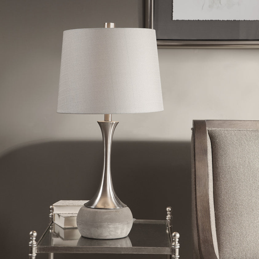 Niah Brushed Nickel Lamp