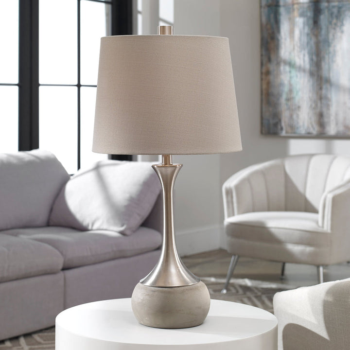 Niah Brushed Nickel Lamp