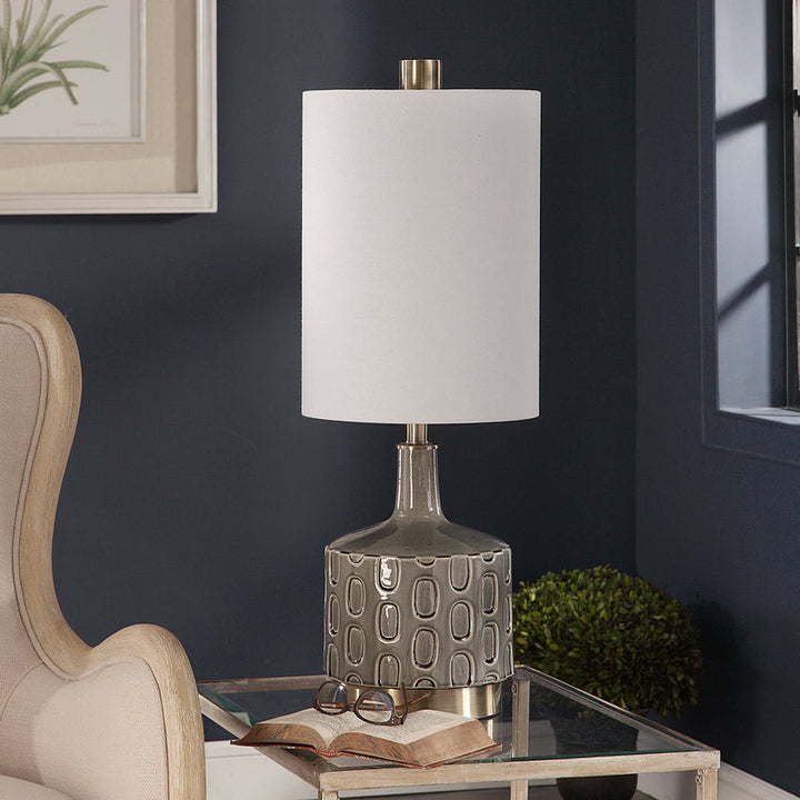 Darrin Gray Table Lamp