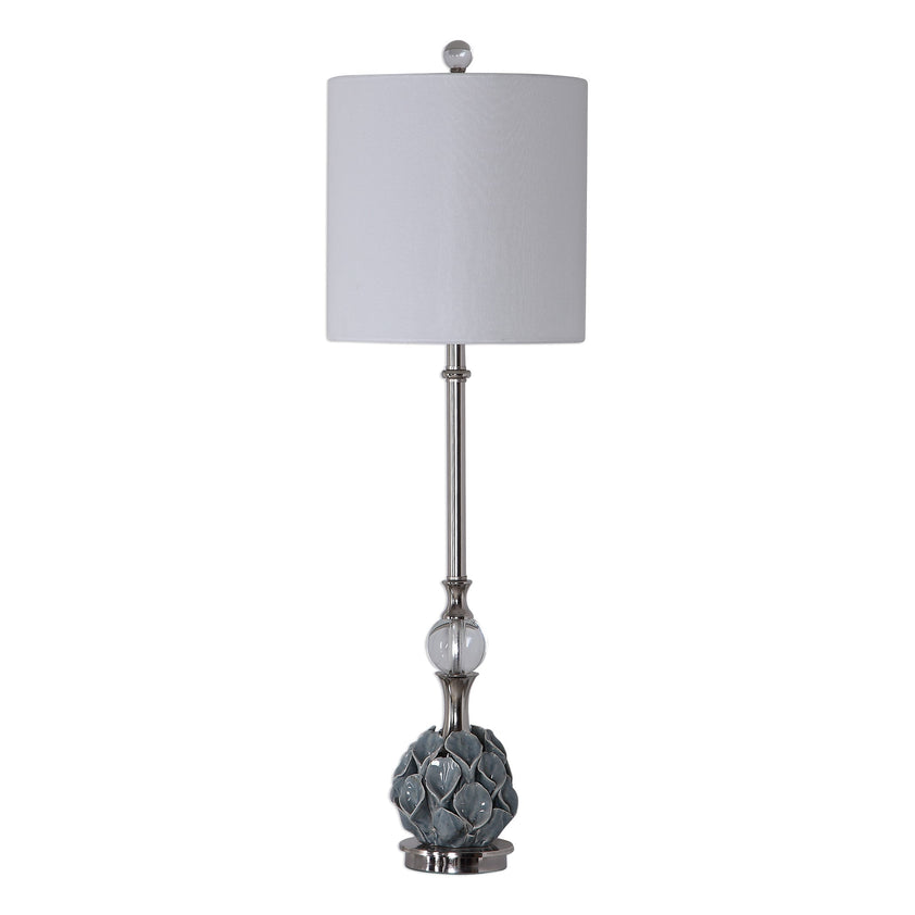 Elody Blue Gray Buffet Lamp