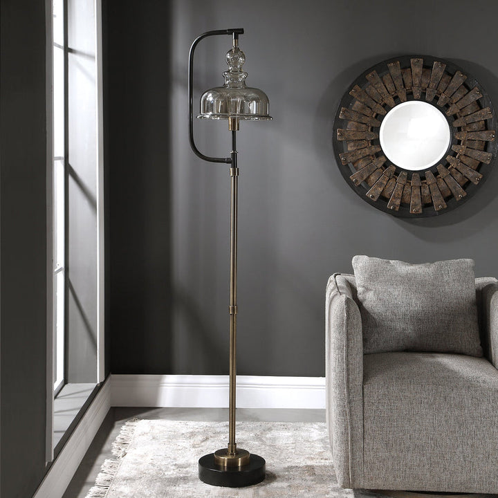 Elieser Industrial Floor Lamp