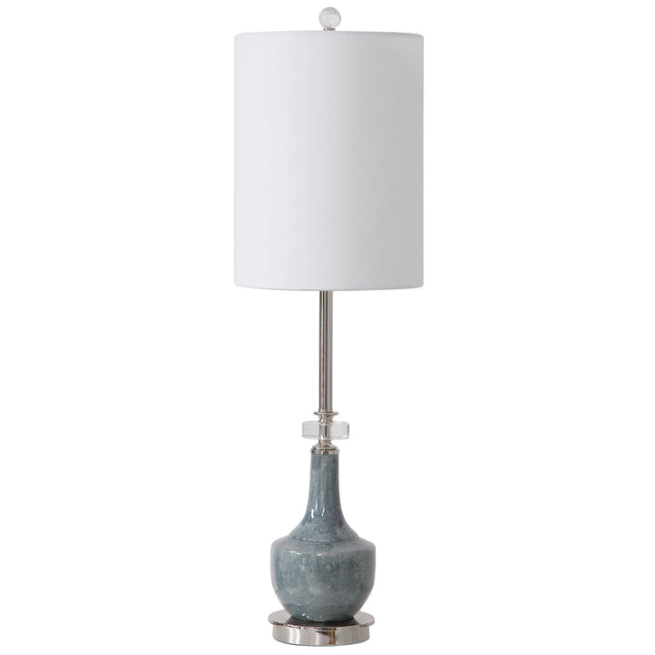 Piers Mottled Blue Buffet Lamp