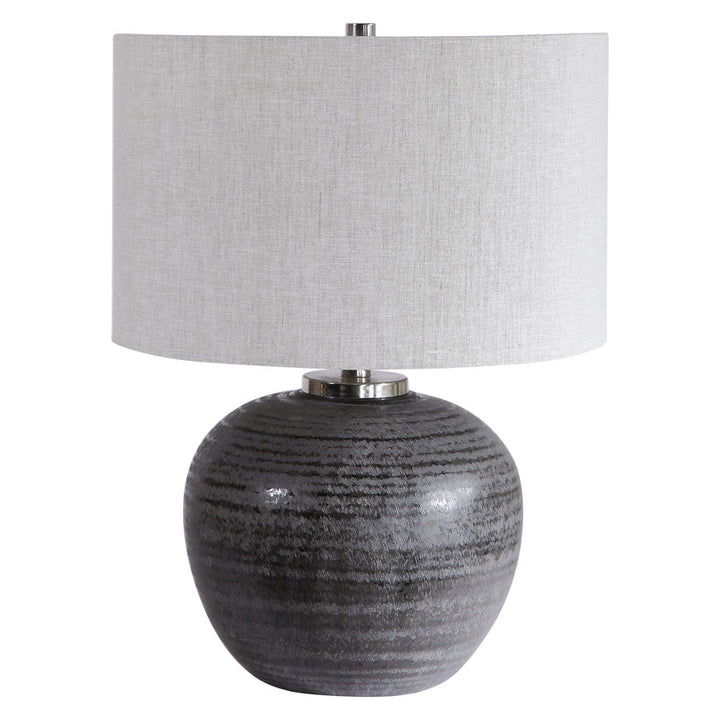 Mikkel Charcoal Table Lamp