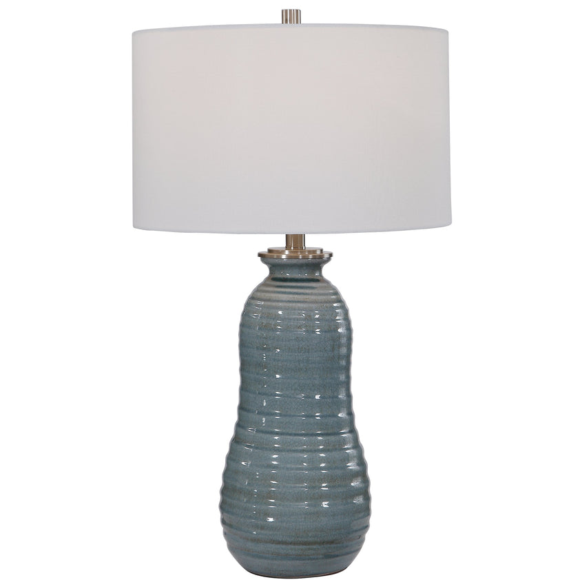 Zaila Light Blue Table Lamp