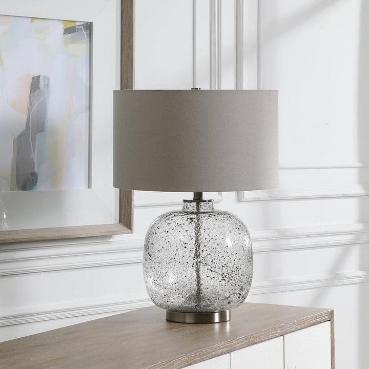 Storm Glass Table Lamp