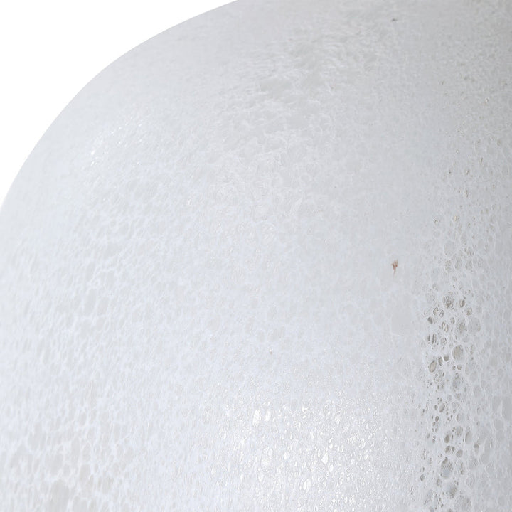 Whiteout Mottled Glass Table Lamp