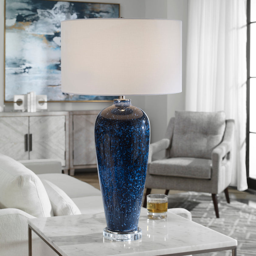 Stargazer Cobalt Navy Table Lamp