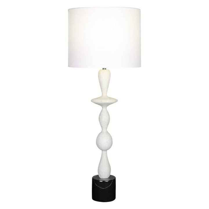 Inverse White Marble Table Lamp