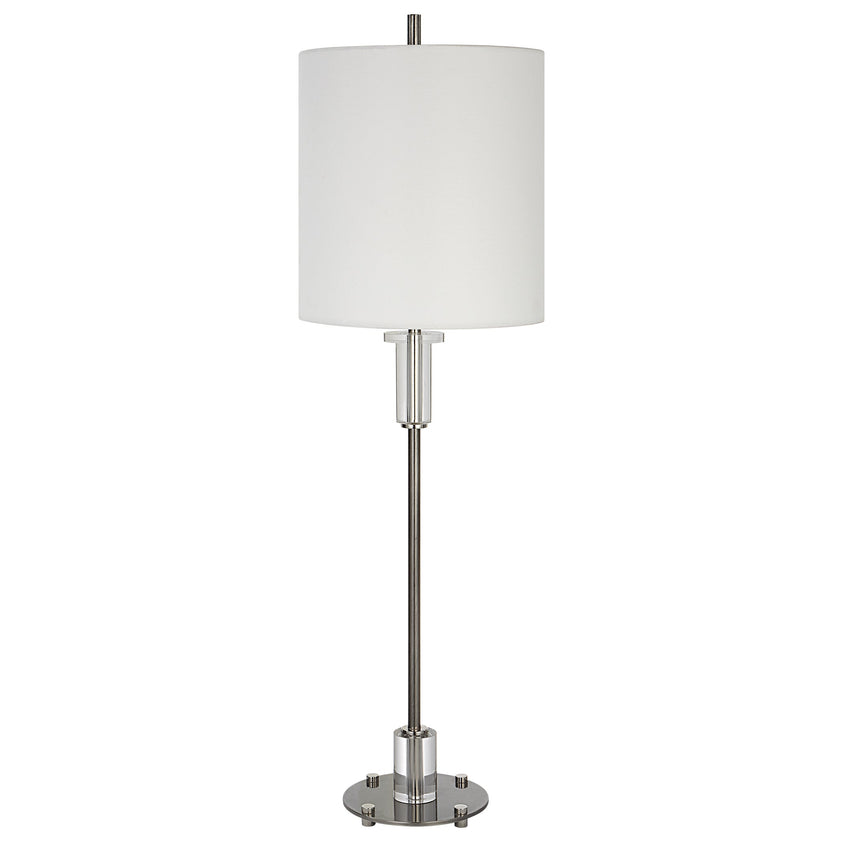 Aurelia Steel Buffet Lamp