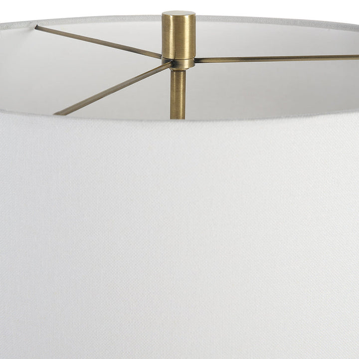 Pantheon Brass Rod Table Lamp