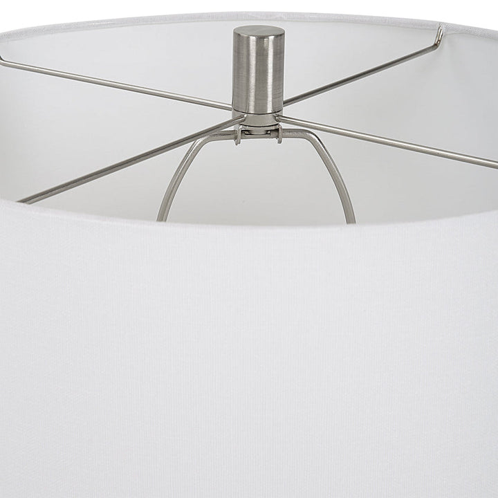 Levadia Matte White Table Lamp