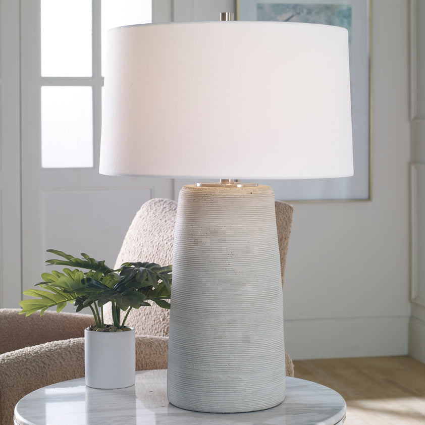 Mountainscape Ceramic Table Lamp