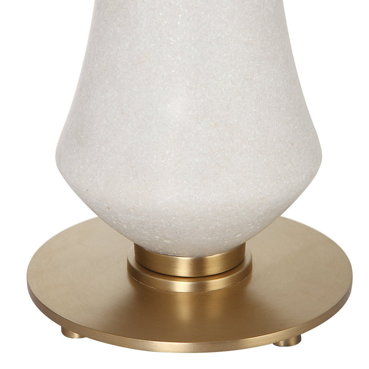 Marille Ivory Stone Table Lamp