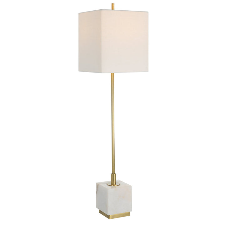 Escort Brass Buffet Lamp