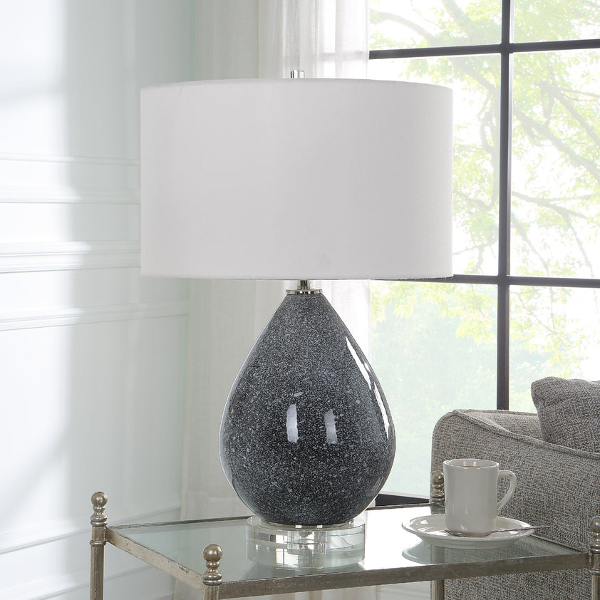 Nebula Speckled Glaze Table Lamp