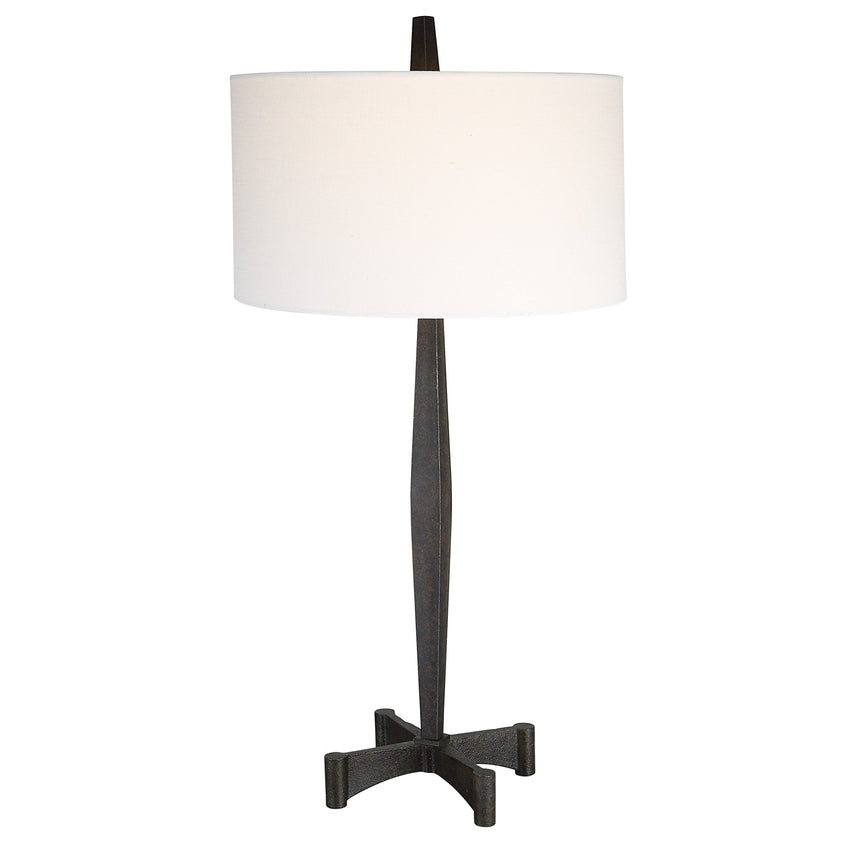 Counteract Rust Metal Table Lamp