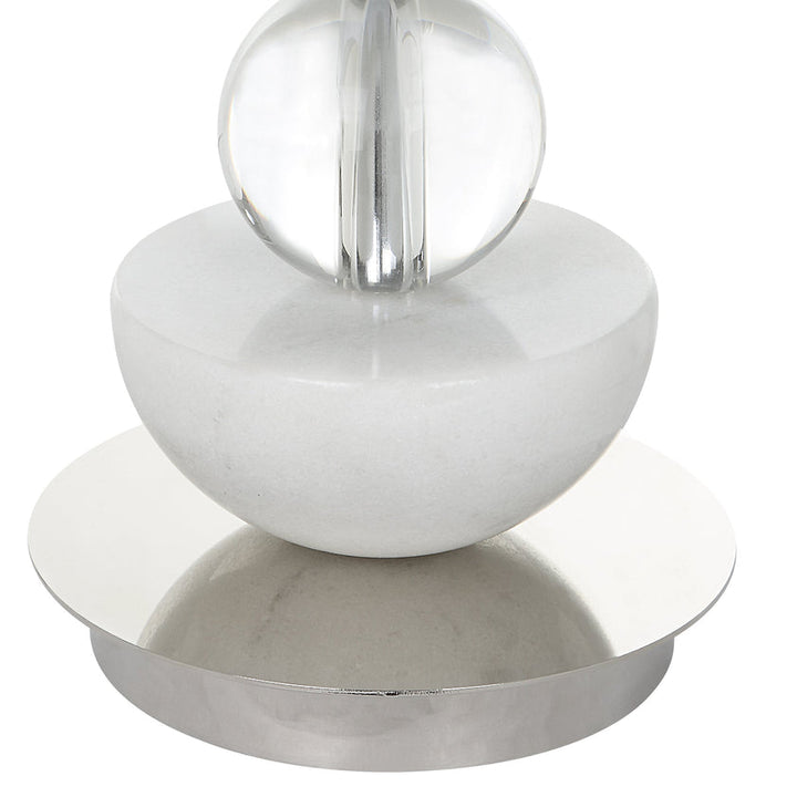 Exposition Nickel Buffet Lamp