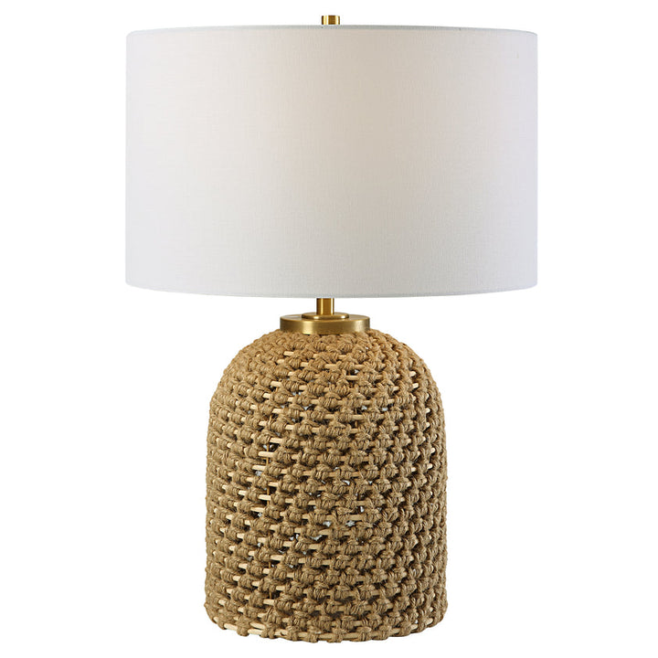 Kendari Rope & Rattan Table Lamp