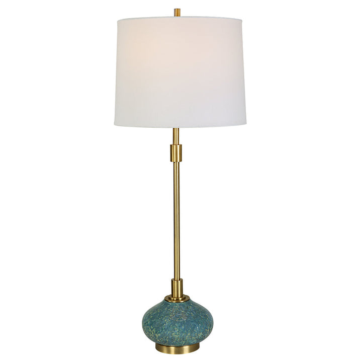 Kaimana Aged Blue Buffet Lamp