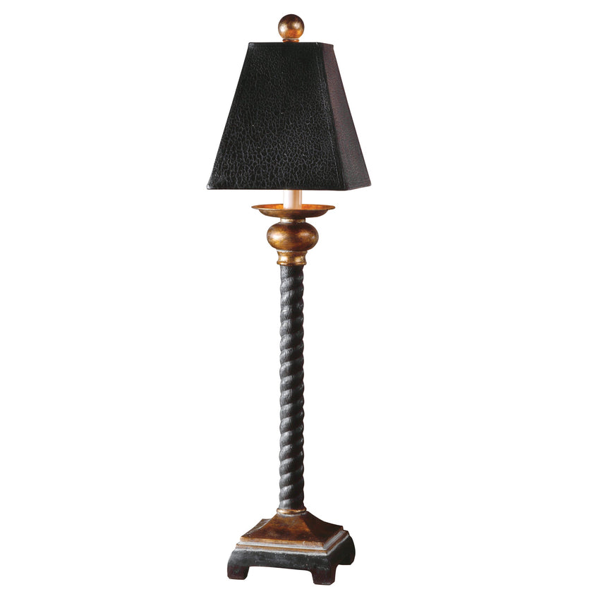 Bellcord Black Buffet Lamp