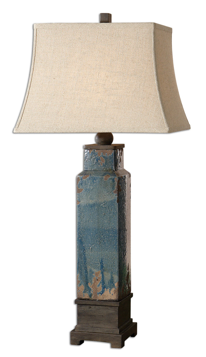 Soprana Blue Table Lamp