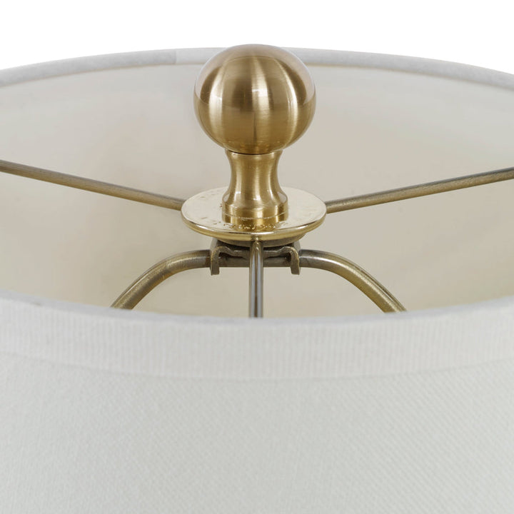 Laton Brass Buffet Lamp