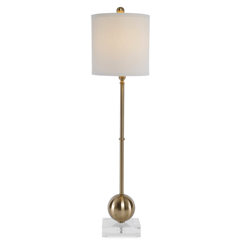 Laton Brass Buffet Lamp