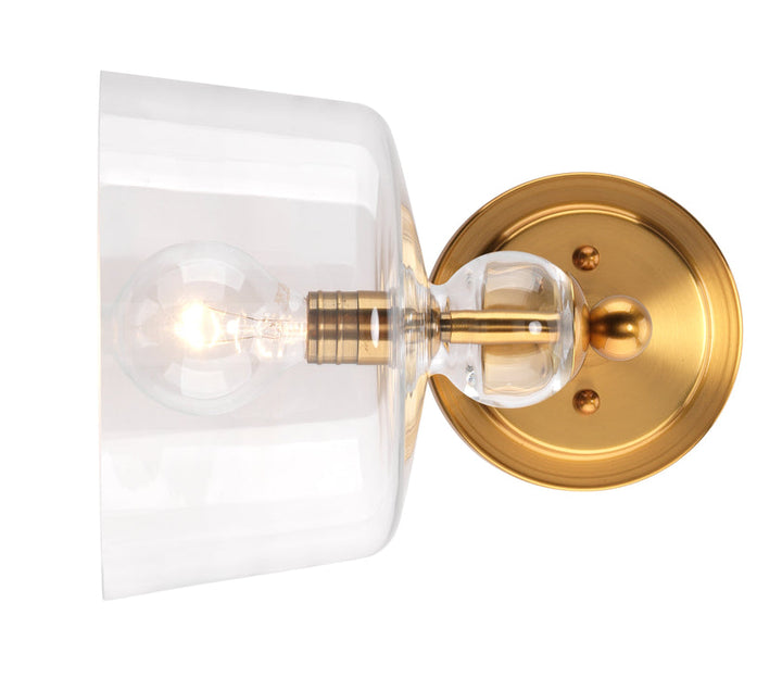 Hudson Wall Sconce-Brass