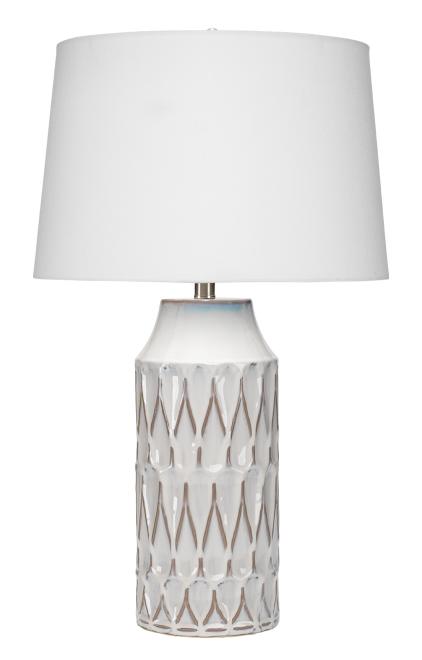 Dalia Table Lamp-White