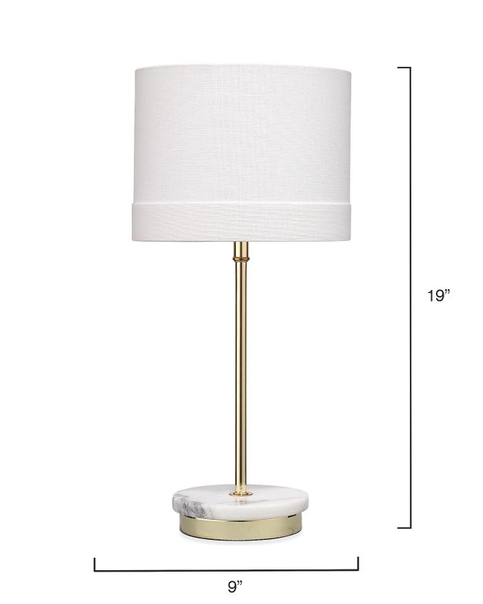 Grace Table Lamp-Antique Brass