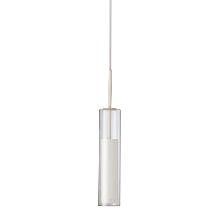 Dainolite 6W Pendant, Aged Brass Finish with Clear Glass