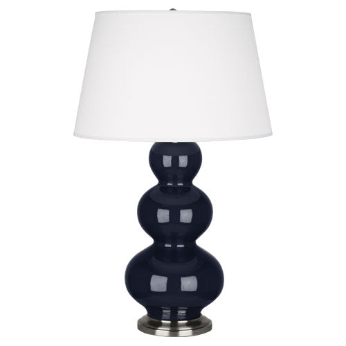 Midnight Triple Gourd Table Lamp-Style Number MB42X