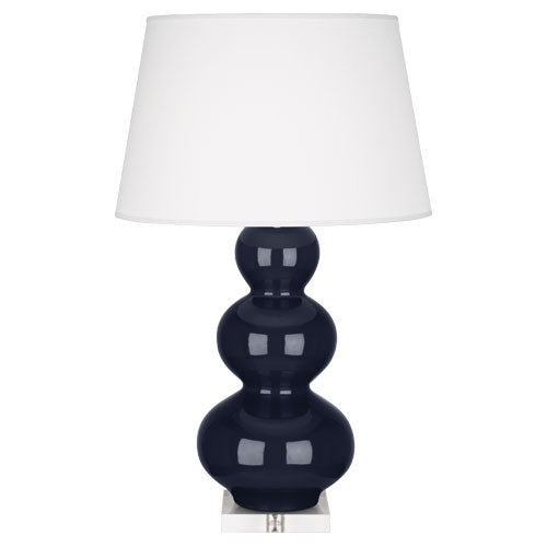 Midnight Triple Gourd Table Lamp-Style Number MB43X