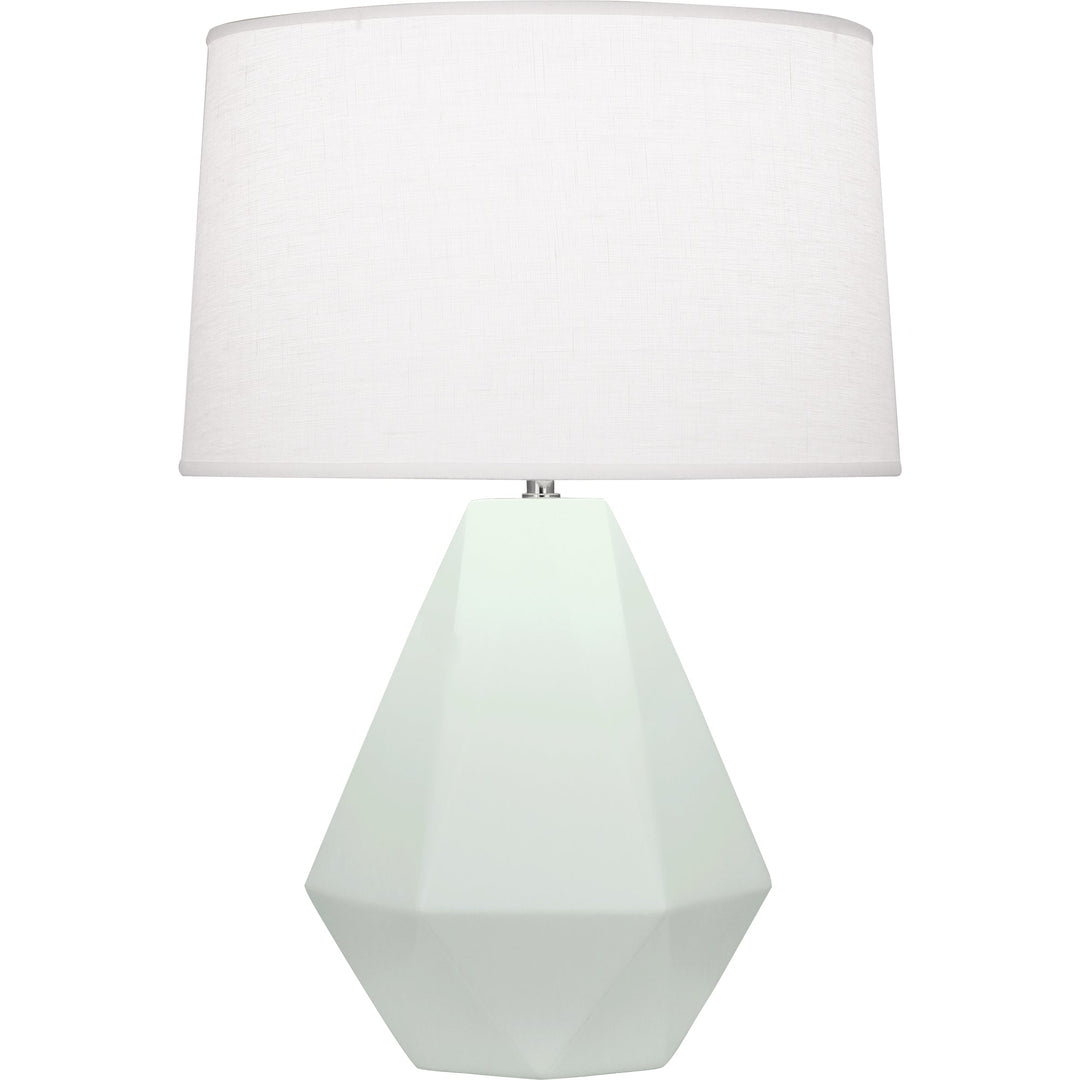 Matte Celadon Delta Table Lamp-Style Number MCL97