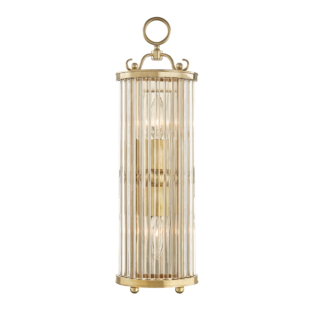 Glass No.1 Wall Sconce - Aged Brass