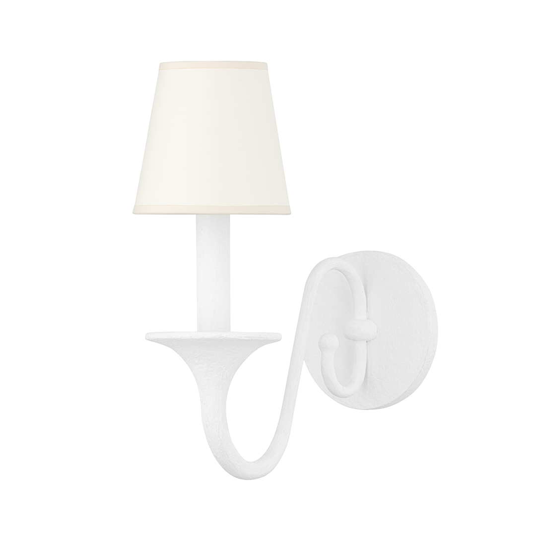 Windsor Wall Sconce - White Plaster