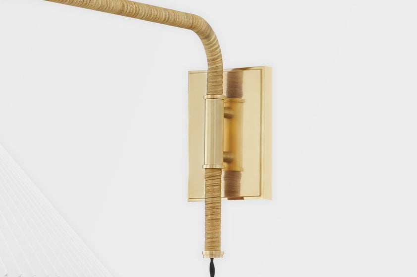 Dorset Wall Sconce - Aged Brass