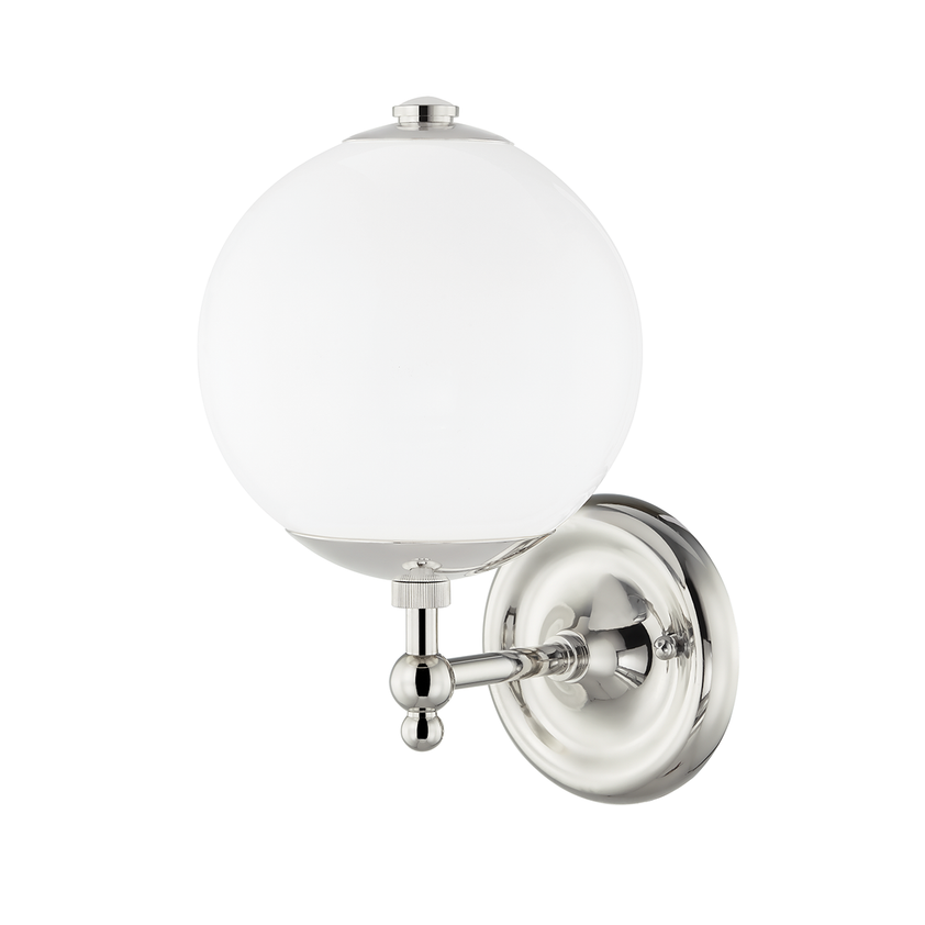 Sphere No.1 Wall Sconce - Polished Nickel