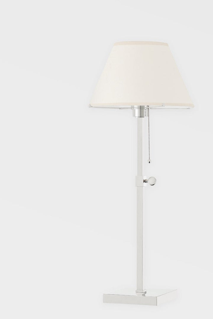 Leeds Table Lamp - Polished Nickel