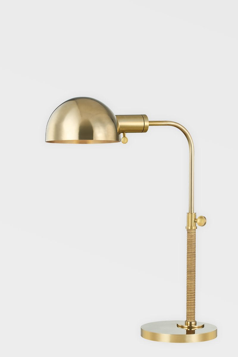 Devon Table Lamp - Aged Brass