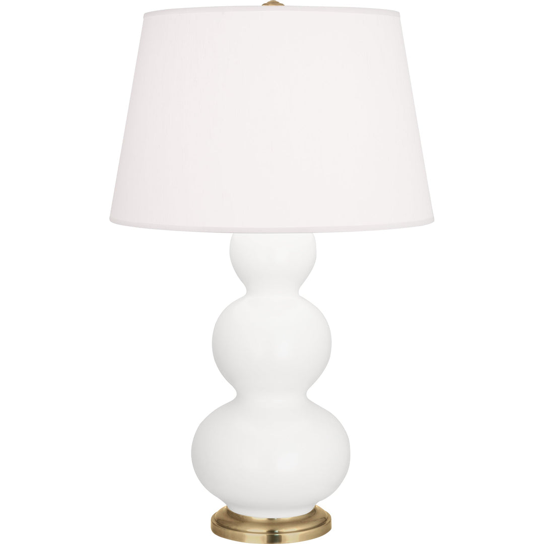 Matte Lily Triple Gourd Table Lamp-Style Number MLY40